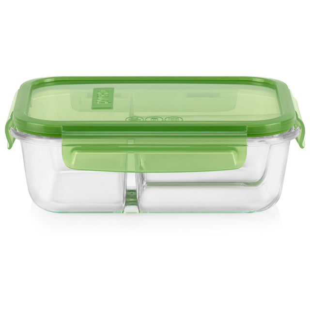 Pyrex 4.1 cup, 3 compartment Mealbox