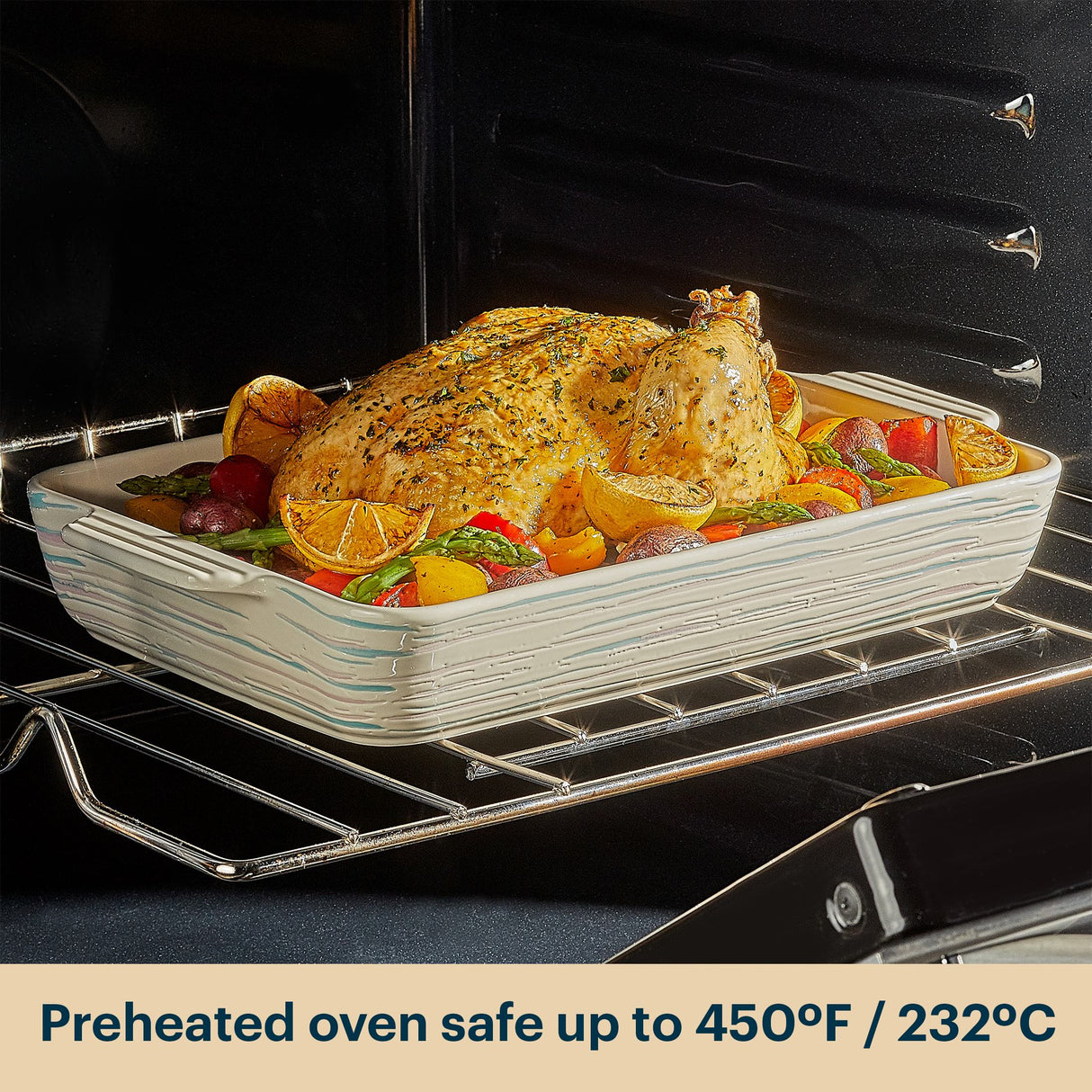 Pyrex® 2QT 7" x 11" Rectangular Ceramic Baking Dish