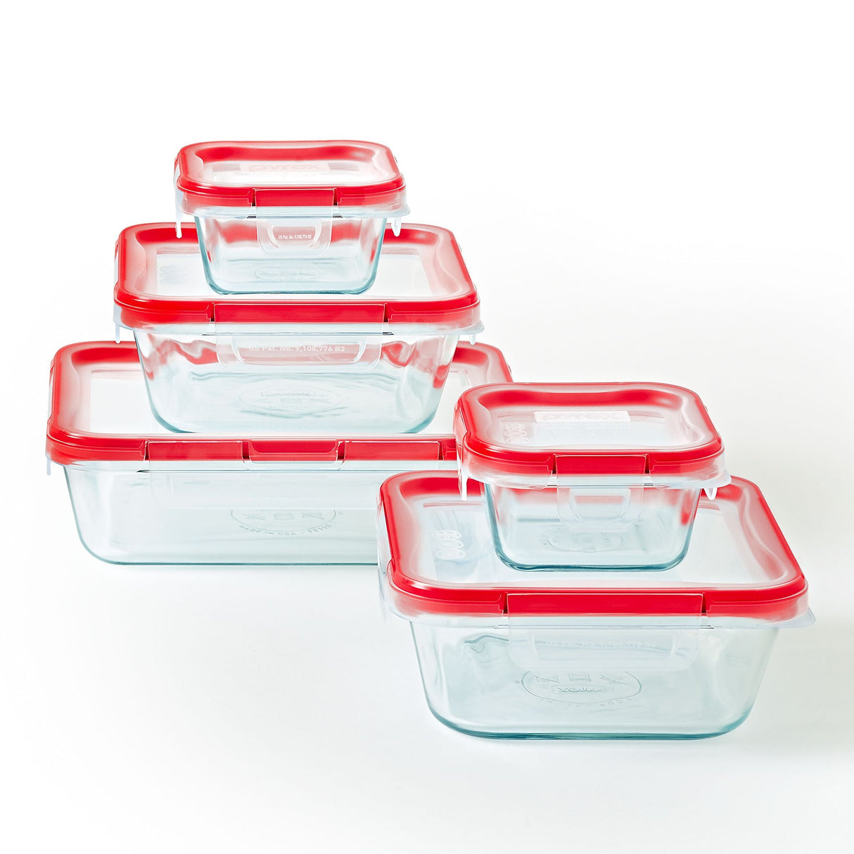 Freshlock™ 10-piece Glass Storage Set