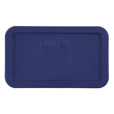 4.8 Cup Oblong Plastic Lid  Blue
