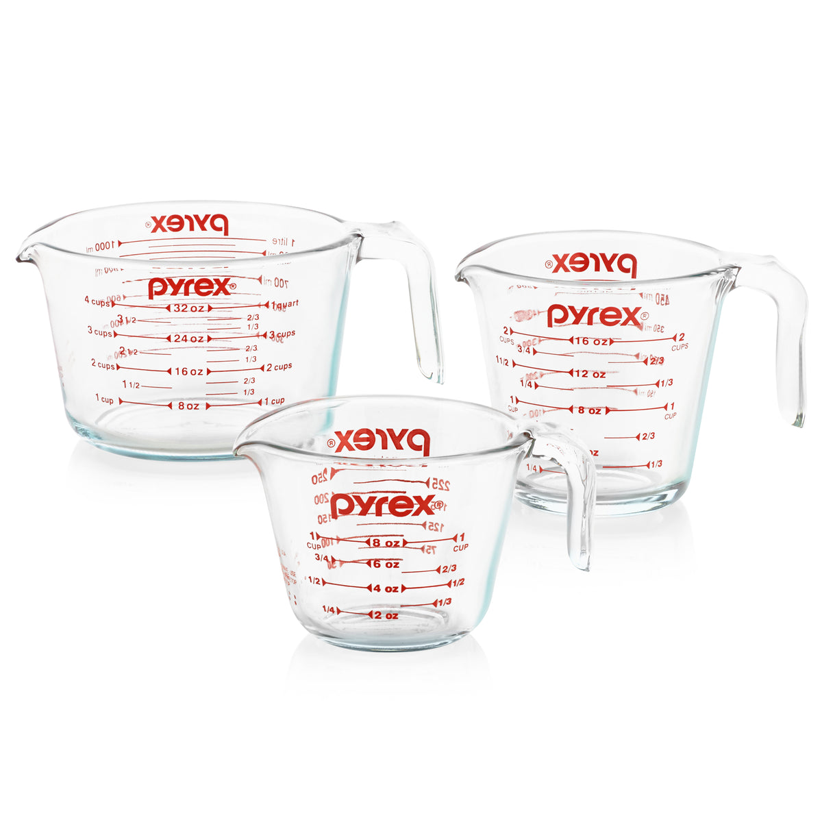 Pyrex® 3-piece Measuring Cup Set