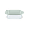 Pyrex Deep 8" Square Baking Dish with Sage Lid