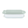 Pyrex Deep Dish 7" x 11" Baking Dish with Sage Lid