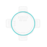 Total Solutions Round Medium Plastic Lid with Teal Seal