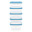 Total Solutions 10-piece 5.5-cup Food Storage Container Set