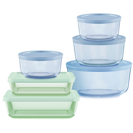 Simply Store Pyrex Colors 12-piece Set