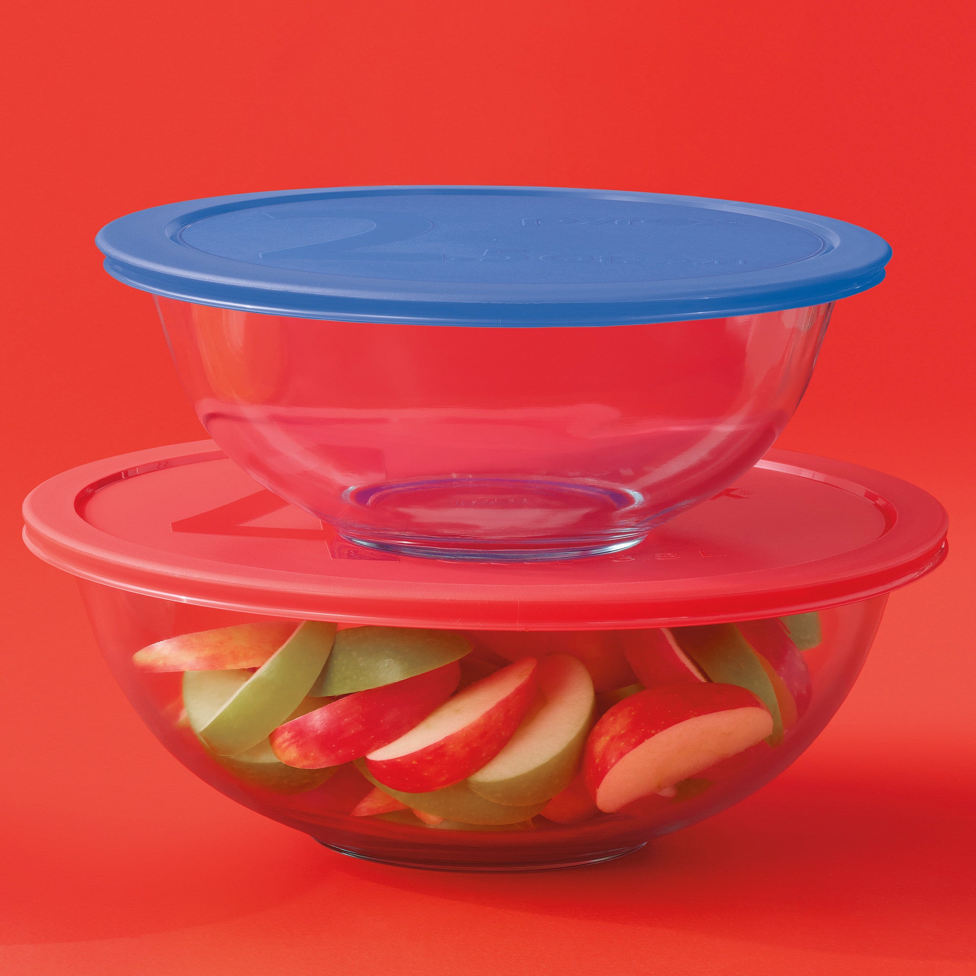 Pyrex Smart Essentials Mixing Bowl Set - Thumbnail 3