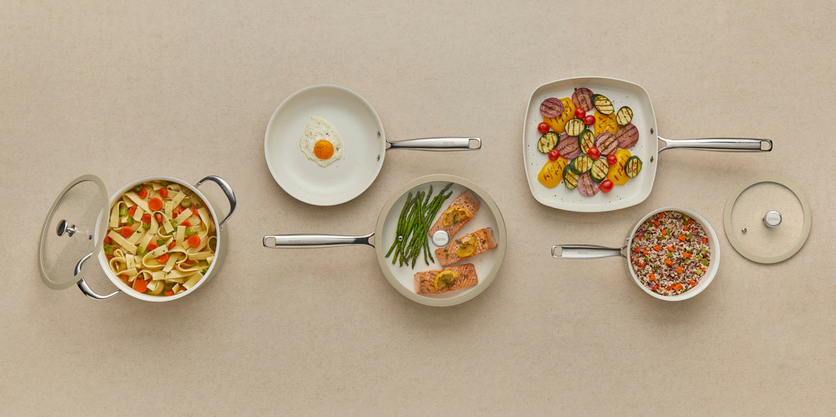 Pyrex Ceramic Cookware | Nonstick, Induction-Ready & Oven-Safe