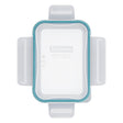Total Solutions™ Rectangle Medium Plastic Lid with Juniper Green Seal 