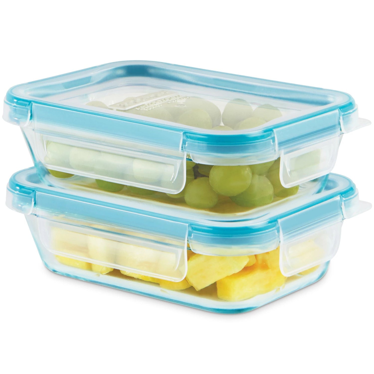 Total Solution Pyrex 4-pc Glass Storage Set with Plastic Lids