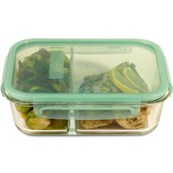 Glass Lunch Box With Compartments: Upgrade Your Meal Prep 2 Glass Lunch Box With Compartments: Upgrade Your Meal Prep