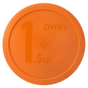 Pyrex Orange 1 1/2-Quart Mixing Bowl Lid