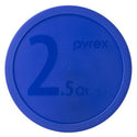 Pyrex Blue 2 1/2-Quart Mixing Bowl Lid