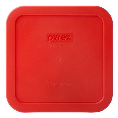 Pyrex® Red Lid for 4-cup Glass Food Storage Container