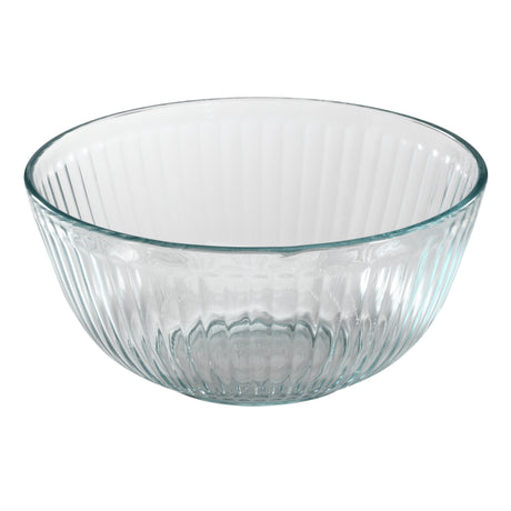 Sculpted mixing bowl on a white background