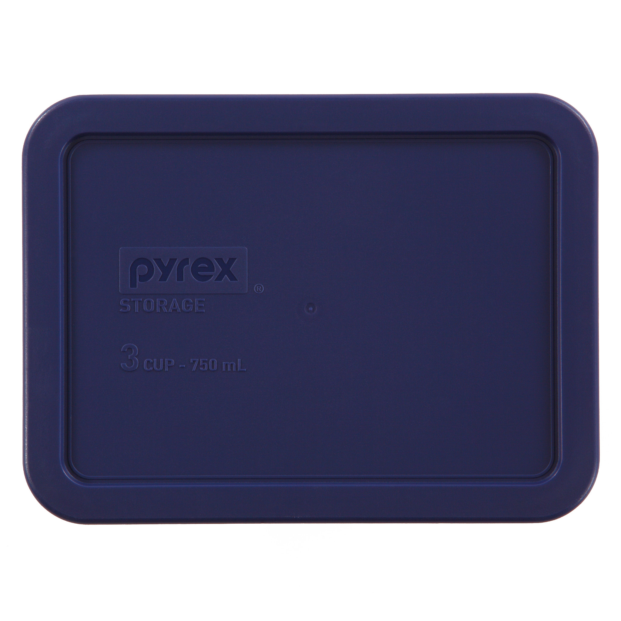Pyrex Blue Lid for 3-cup Rectangular Food Storage Container