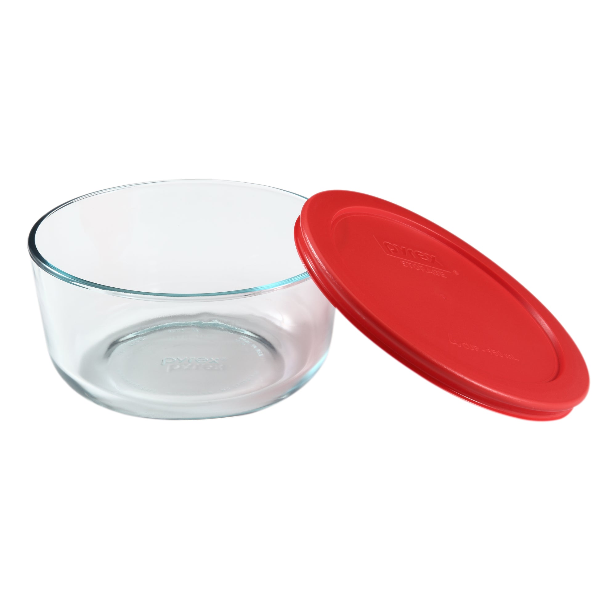 1 cup pyrex glass bowls with red lids Pyrex® Simply Store® 4-cup Glass Food Storage Container with Red Lid
