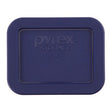1.9 Cup Oblong Plastic Lid  Blue