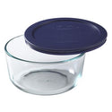 Pyrex Round Storage Dish with Red Lid