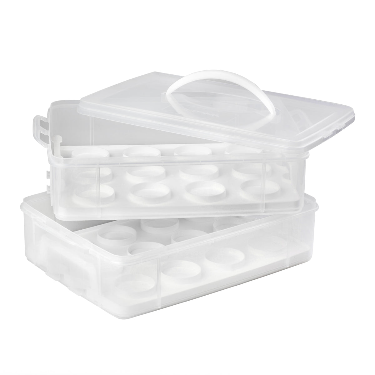 Snapware® Snap 'N Stack Enter-Tainers 2-Layer Cookie, Cake & Brownie C