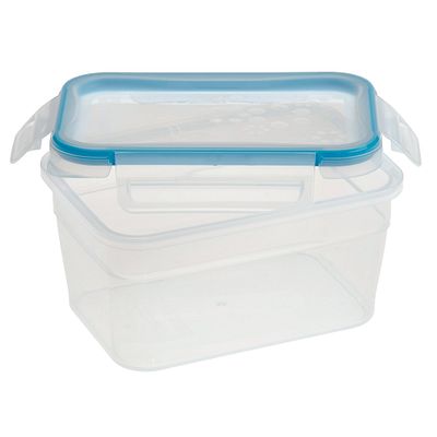Total Solution™ Plastic Food Storage 5.02 Cup  Rectangle with lid off